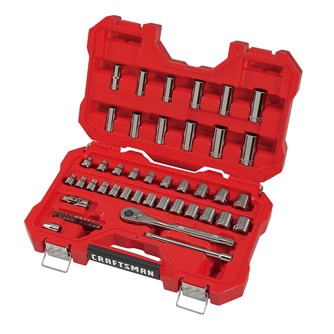 Craftsman Mechanics Tool Set - Steel - 51 Pieces - Image 3