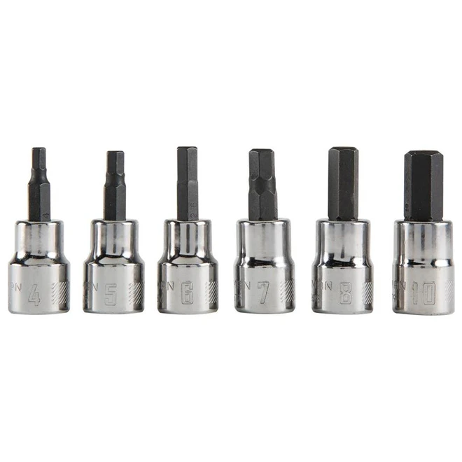Craftsman Hex Bit Socket Set - 3/8" - Metric - 6 Pieces - Image 2