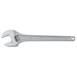 Craftsman Adjustable Wrench - 15" - Steel - Chrome