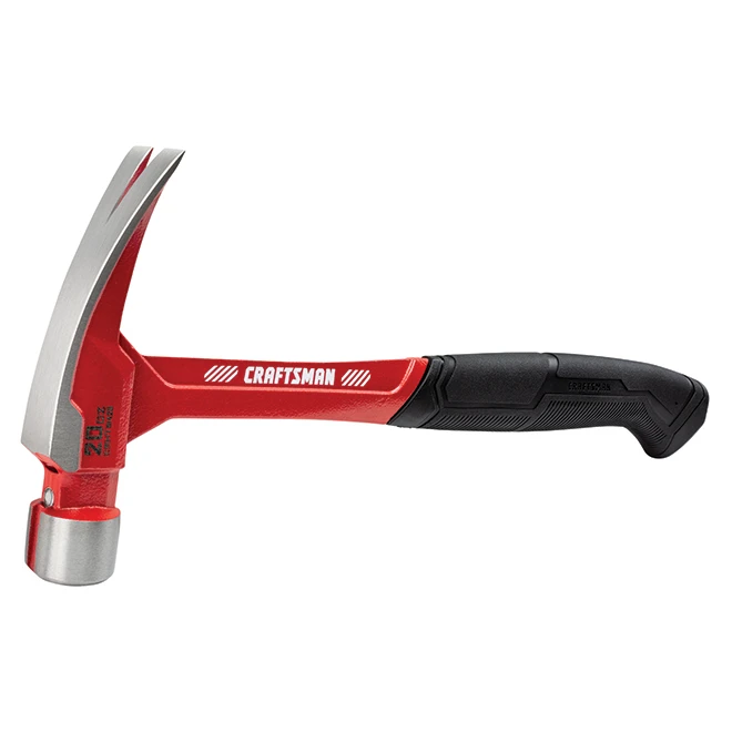 Craftsman Hammer - General Purpose - Steel - 20 Oz - Red And Black - Image 2