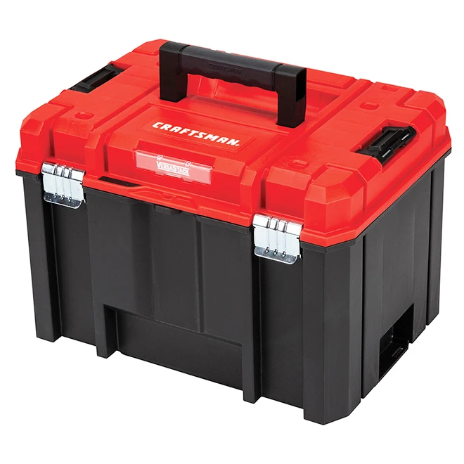 Craftsman Deep Tool Box - Black And Red