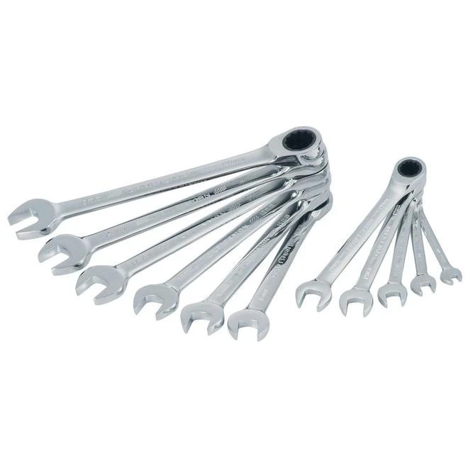 CRAFTSMAN 11-Piece 12-Point Metric Ratchet Wrench Set - Image 3
