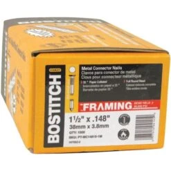 Bostitch 1 1/2-in Galvanized Steel Collated Framing Nails (1000-Piece)