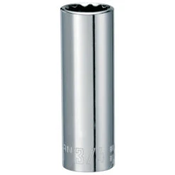 Craftsman Steel 12-Point Deep Socket - 3/4-in - 1/2-in Drive