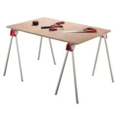 Craftsman Essential Metal Sawhorse - 33.66-in W X 28.9-in H - 1,000-lb Capacity