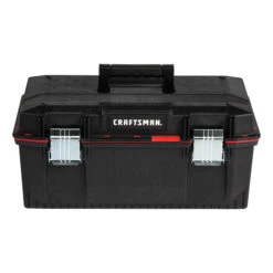 Craftsman Pro 23-in Red And Black Plastic Tool Box
