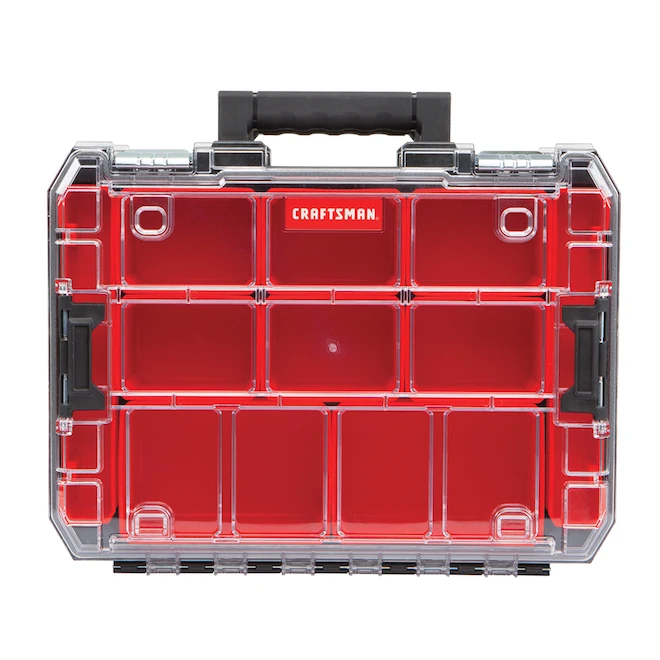 Craftsman 10-Compartment Plastic Small Parts Organizer - Image 3
