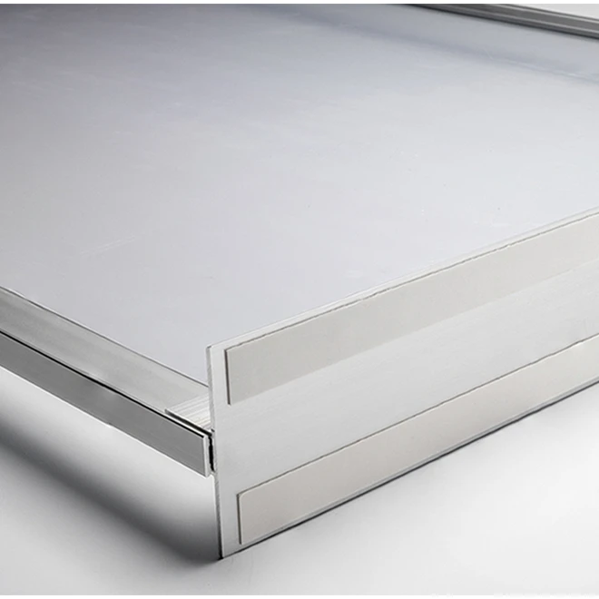 Counter Sneezeguard - Acrylic - 24-in X 36-in X 0.13-in - Clear - Image 5