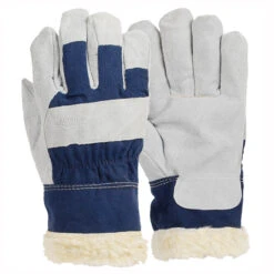 Horizon Men Gloves - Cowsplit Leather - Size Large - Assorted Colours