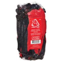 Polyester And Nitrile Gloves - Pack Of 10 - Red