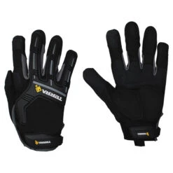Terra Mechanic Gloves Made Of Synthetic Leather - Medium