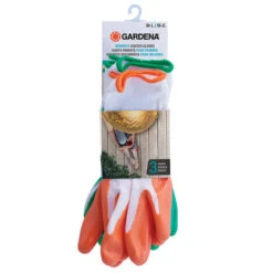 Gardena Gardening Gloves For Women - Nitrile - M/L - 3 Pairs