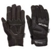 Men's Synthetic Leather Mechanic Gloves - Black - L