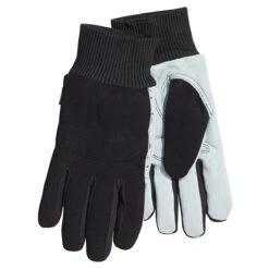 Horizon Men's Split Leather Hybrid Mechanic Gloves - M-L