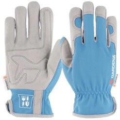 Gardena Women's Gardening Gloves, Large Size, Synthetic Leather