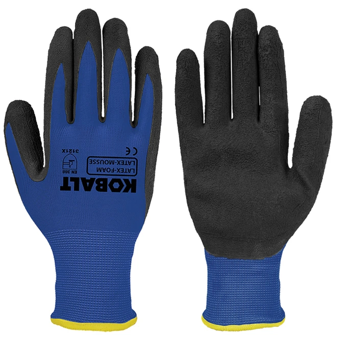Kobalt Work Gloves For Men - Latex - Pack Of 3 Pairs - Large/X-Large
