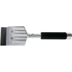 Richard Heavy Duty Floor Scraper - Silver And Black - 4-in W High Carbon Steel Blade - 12-in L Foam Handle