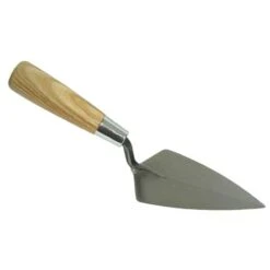 Richard Pointing Trowel - Professional - Masonry - High Carbon Steel Blade - Hardwood Handle - 5-in L X 2.5-in W