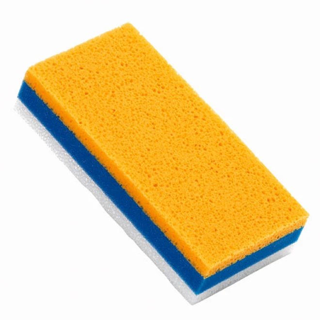 Richard 3-Layer Sanding Sponge - Abrasive Side- Super Absorbent - 9-in L X 4 1/2 -in W X 1/2-in T