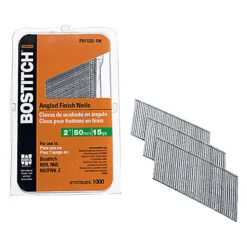 Bostitch Finish Nails - Angled - 15GA - 2" - 1000/Pk