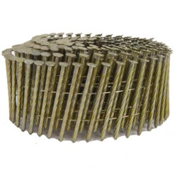 Bostitch Framing Nails - 15° Coil - Galvanized - Spiral - 3 1/4" - 2700/Box