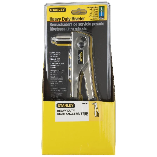 Stanley Heavy-Duty Right-Angle Riveter - Steel - Spring-Loaded Handle