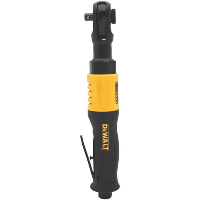 Dewalt Pneumatic Ratchet Wrench - 3/8-in - Yellow - Aluminum - Image 2