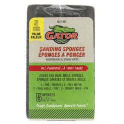 Gator Sanding Sponges All-Purpose Assorted Grits 3-in X 5-in 5-Pack