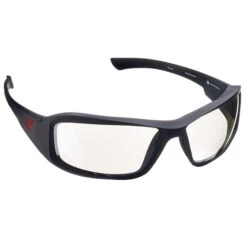 Edge Eyewear Brazeau Safety Glasses - Clear Lens - Anti-Reflective - Polycarbonate Frame