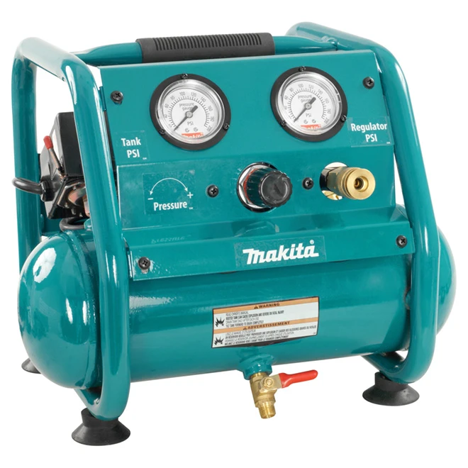 Makita 1-HP-Peak Air Compressor - Electric - 1-gal. - Teal