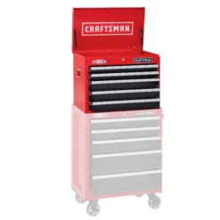 Craftsman 2000 Series 5-Drawer Tool Chest - 26-in - Red