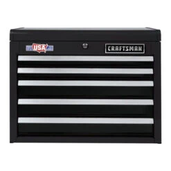 Craftsman 2000 Series 5-Drawer Tool Chest - 26-in - Black