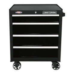 Craftsman 4-Drawer Mobile Tool Chest - 26-in - Black