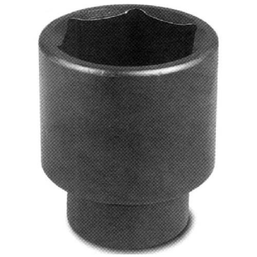 Unitool Regular Impact Socket - Black - Steel - 1/2-in Drive X 1 3/8-in W