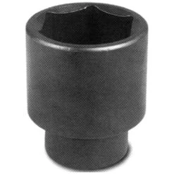 Unitool Regular Impact Socket - Black - Steel - 1/2-in Drive X 1 1/2-in W