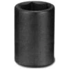 Unitool Regular Impact Socket - Black - Steel - 1/2-in Drive X 27-mm W