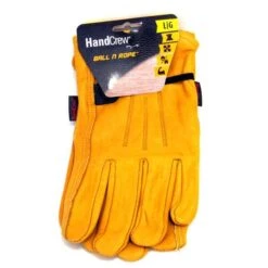 HandCrew Large Ball N Rope Leather Gloves