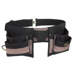 Kuny's Carpenter's Tool Apron - Nylon - 8 Pockets - Adjustable Belt