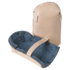 Kuny's Heavy-Duty Knee Pads - Leather - Beige - 1/2-in Felt Padding