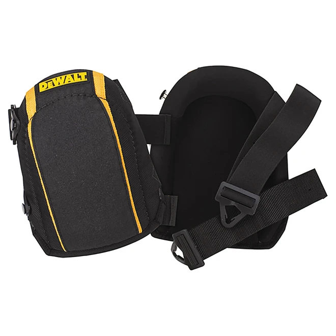 Dewalt Knee Pads - Neoprene Fabric And PVC - Black