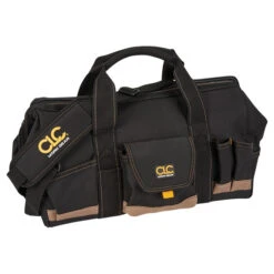 Kuny's Megamouth Tool Bag - Polyester - 31 Compartments - Black - 11-in X 18-in X 12-in