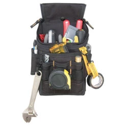 Kuny's ZipTop Utility Pouch - Polyester - Black - 11 1/4-in X 3 3/4-in