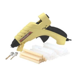 Stanley Professional 80-watt Plastic Glue Gun - Dual Temp - Portable - Includes 6 All Purpose Sticks