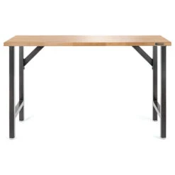 Modular Workbench - Hardwood And Steel - 66.5"