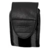 AWP HP Black Leather And 1680D Polyester Polyester Hook-N-Loop Smart Phone Case For The Universal