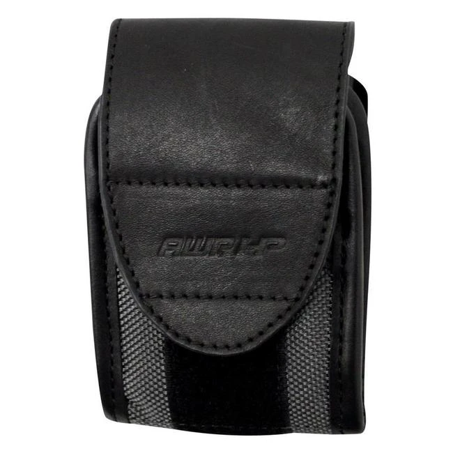 AWP HP Black Leather And 1680D Polyester Polyester Hook-N-Loop Smart Phone Case For The Universal