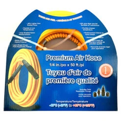Crisp-Air Hybrid Polymer Air Hose - 1/4-in X 50-ft