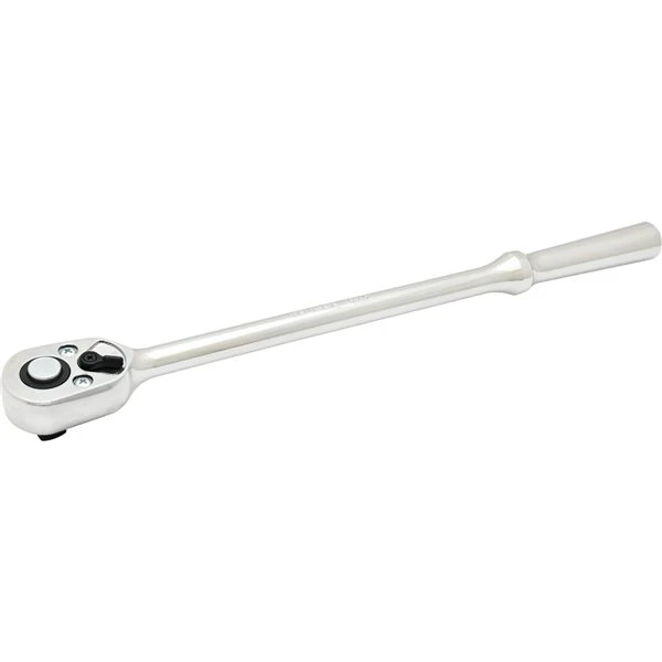 Gray Tools 1/2-in Standard SAE And Metric Combination Polished Chrome Ratchet Wrench