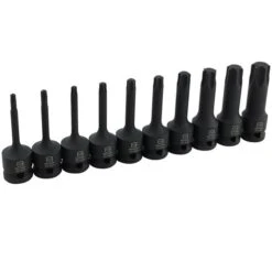 Dynamic Tools 10-Piece Torx 1/2-in Drive 6-Point Impact Socket Set