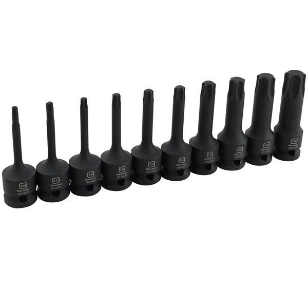 Dynamic Tools 10-Piece Torx 1/2-in Drive 6-Point Impact Socket Set